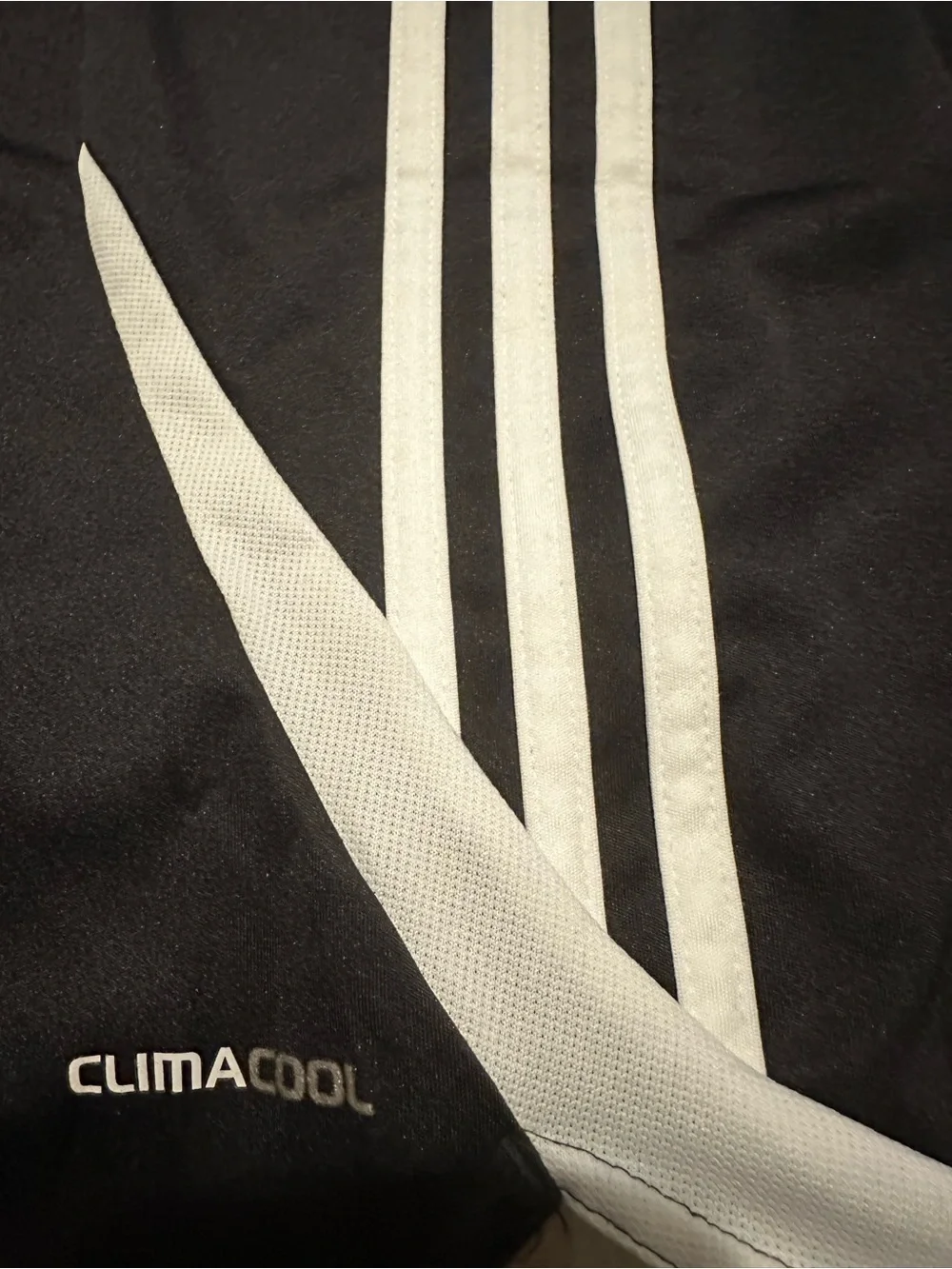Adidas | Shorts | Adidas Black Athletic Shorts with White Side Stripes